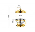 VCF02 Seville Chafing Dish 9L